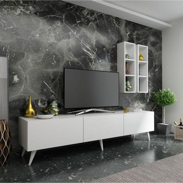 Myniture Home & Living Festival Tv Ünitesi Q3803-1 Beyaz - Image 1