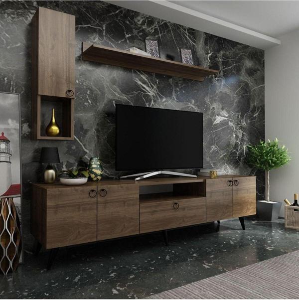 Myniture Home & Living Festival Tv Ünitesi Q3026-2 Ceviz - Image 1