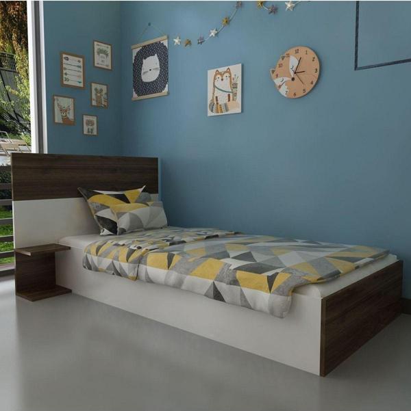 Myniture Home & Living Trend Karyola Q4024-5 Beyaz Ceviz - Image 1