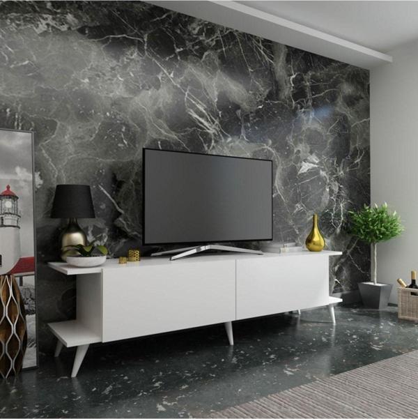 MobilyaFırsat Beyaz Ideal Tv Ünitesi Q7013-1 - Image 1