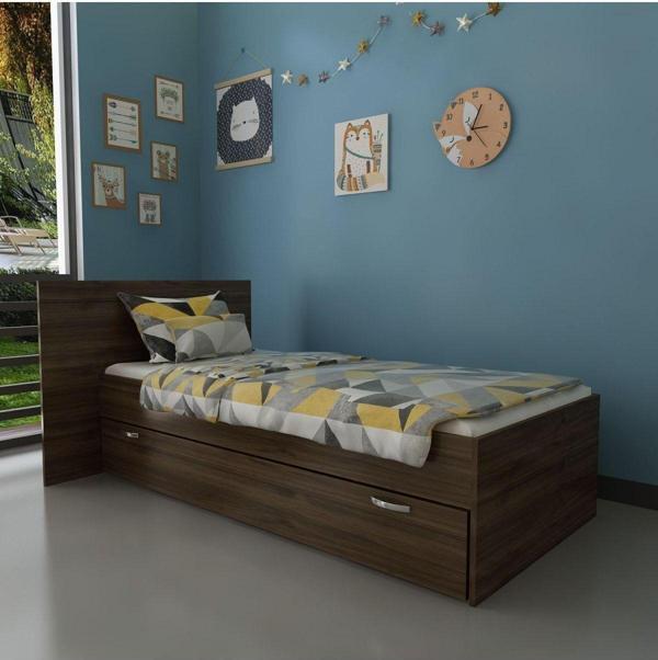 Myniture Home & Living Trend Yavrulu Karyola Q4016-2 Ceviz - Image 1