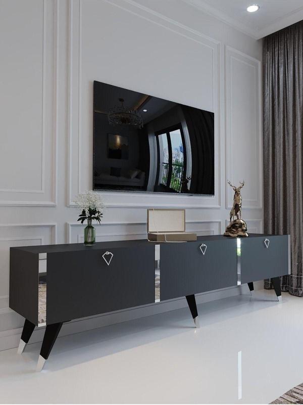 Myniture Home & Living Festival Tv Ünitesi S3017-4 Antrasit - Image 1