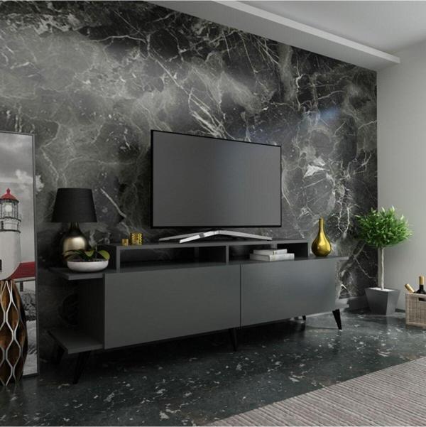 Myniture Home & Living Festival Tv Ünitesi Q3812-4 Antrasit - Image 1