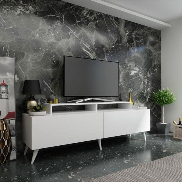 Myniture Home & Living Festival Tv Ünitesi Q3810-1 Beyaz - Image 1