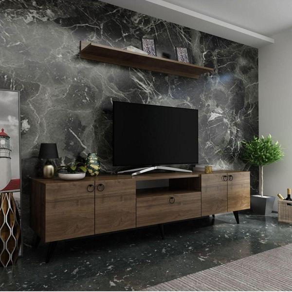 Myniture Home & Living Festival Tv Ünitesi Q3027-2 Ceviz - Image 1