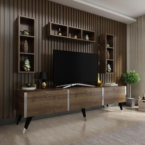 Myniture Home & Living Festival Tv Ünitesi S3007-2 Ceviz - Image 1