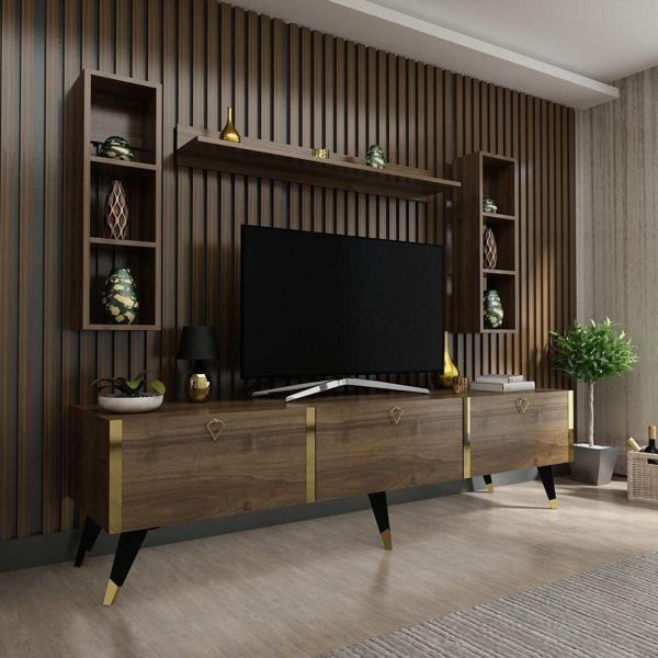 Myniture Home & Living Festival Tv Ünitesi G3008-2 Ceviz - Image 1