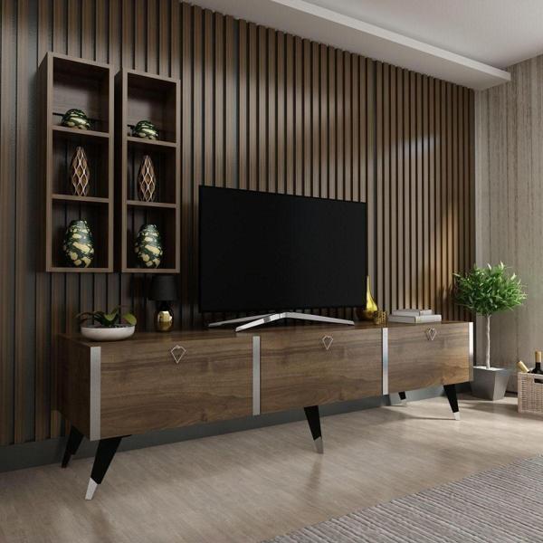 Myniture Home & Living Festival Tv Ünitesi S3003-2 Ceviz - Image 1