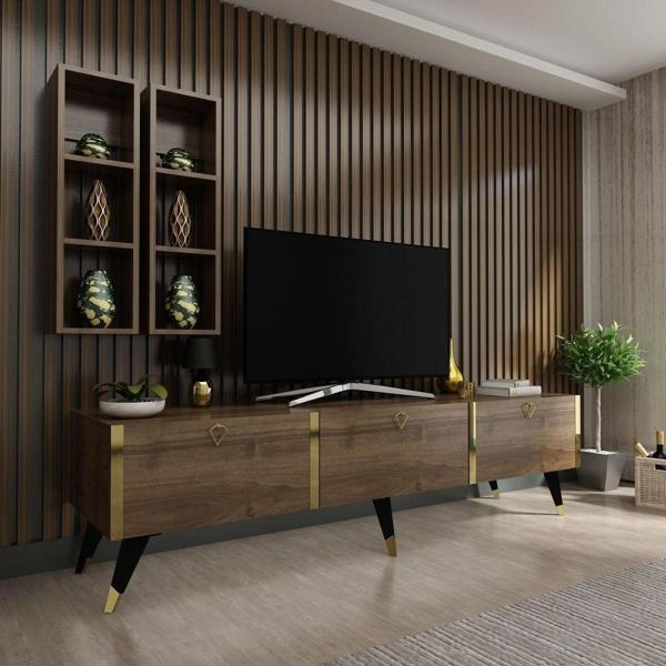 Myniture Home & Living Festival Tv Ünitesi G3003-2 Ceviz - Image 1