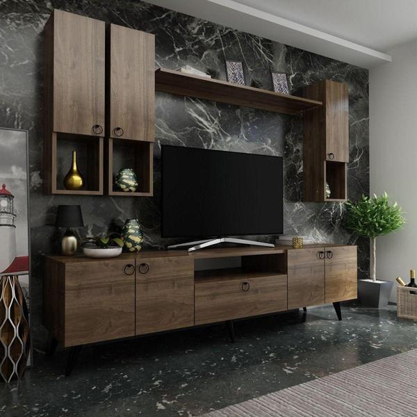 Myniture Home & Living Festival Tv Ünitesi Q3024-2 Ceviz - Image 1
