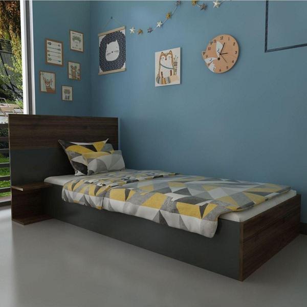 Myniture Home & Living Trend Karyola Q4027-5 Ceviz Antrasit - Image 1