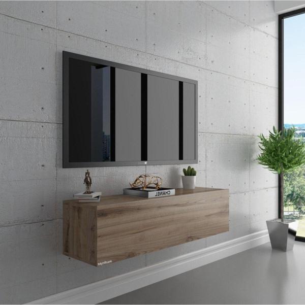 Myniture Home & Living Duvara Monte Tv Sehpası Çırağan S6107-3 - Image 1