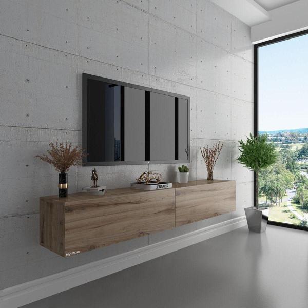 Myniture Home & Living Duvara Monte Tv Sehpası Çırağan S6106-3 - Image 1