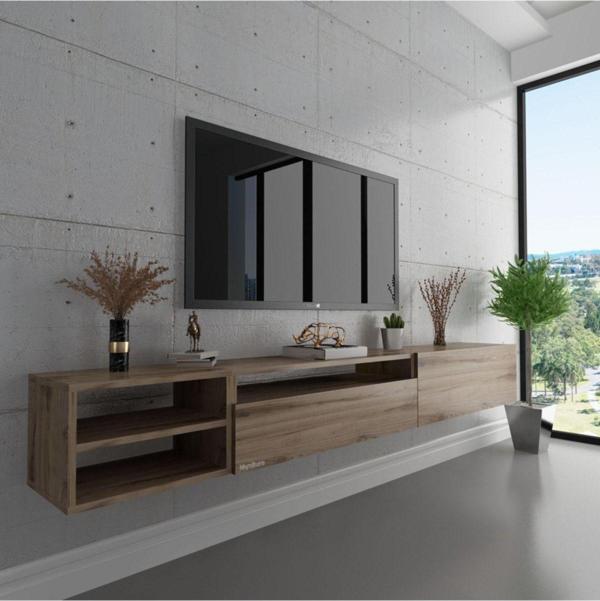 Myniture Home & Living Duvara Monte Tv Sehpası Çırağan S6111-3 - Image 1