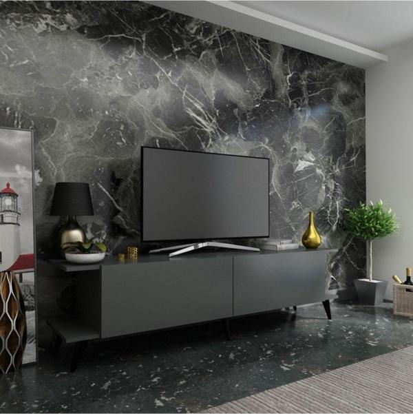 Myniture Home & Living Ideal Tv Ünitesi Q7813 4 Antrasit - Image 1