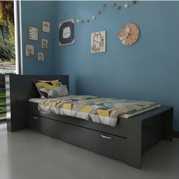Myniture Home & Living Trend Yavrulu Karyola Q4014-4 Antrasit - Image 1