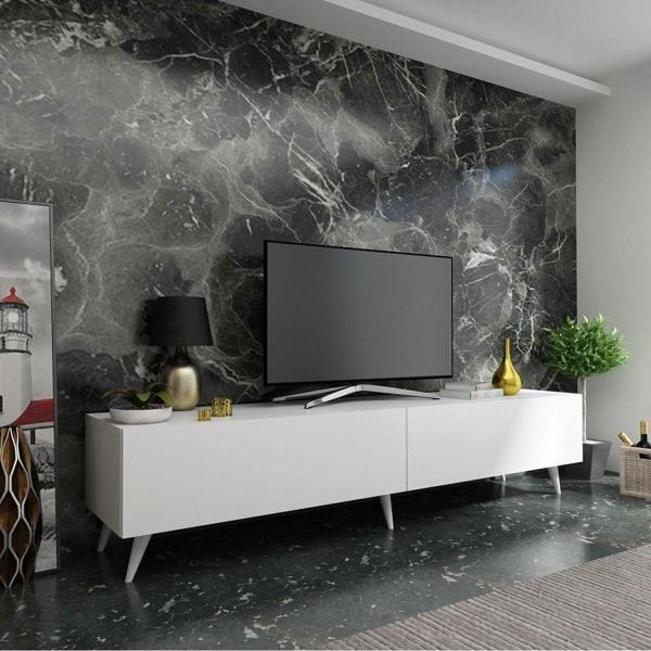 Myniture Home & Living Festival Tv Ünitesi Q3016-1 Beyaz - Image 1
