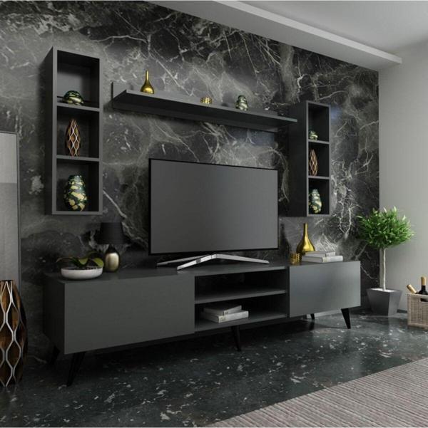 Myniture Home & Living Festival Tv Ünitesi Q3009-4 Antrasit - Image 1