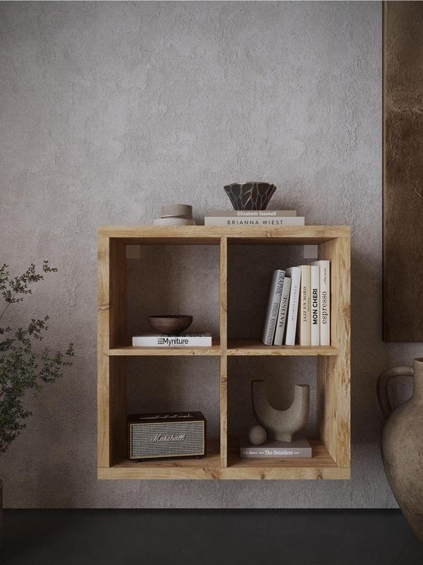 Myniture Home & Living Festival Açık Raf Ünitesi Duvara Monte R50101-6 Çam - Image 1