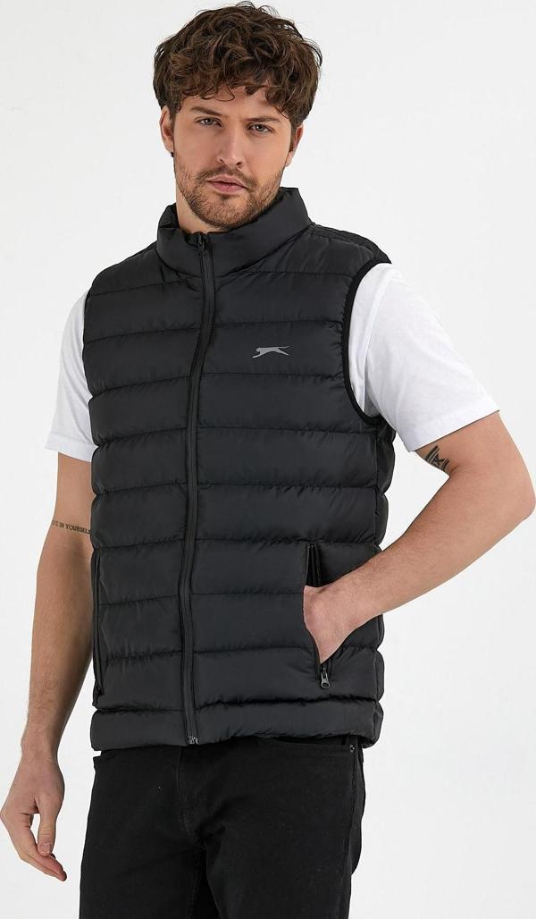 Slazenger BLANK Erkek Yelek Siyah - Image 1