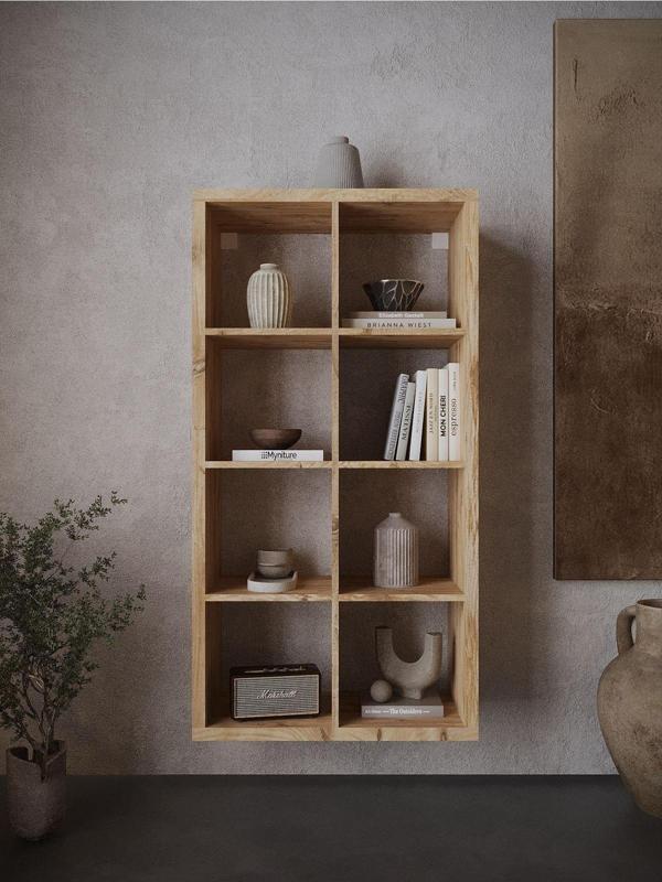 Myniture Home & Living Festival Açık Raf Ünitesi Duvara Monte R50104-6 Çam - Image 1