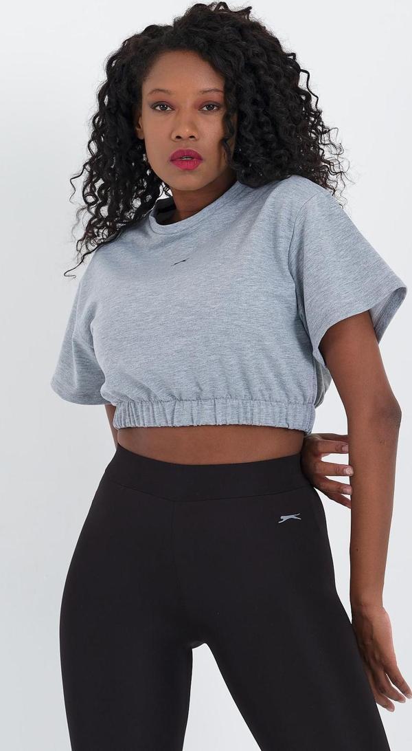 Slazenger GALINA I Kadın Sweatshirt Gri - Image 1