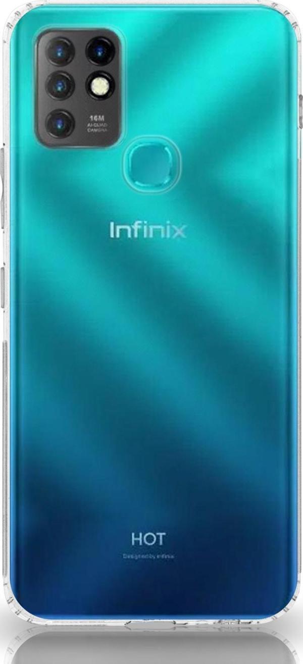 Kılıfmania İnfinix Hot 10 Tıpalı Kamera Korumalı Şeffaf Premier Kılıf - Image 1