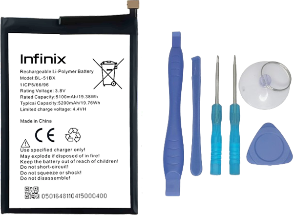Infinix HOT 11 Batarya Pil Sıfır Orijinal + TAMİR SETİ - Image 1