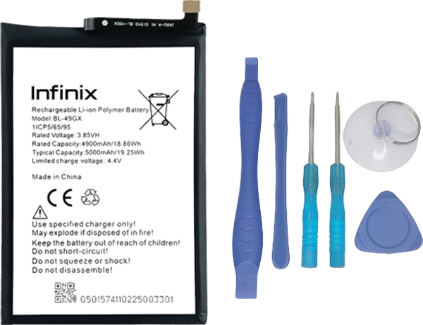 Infinix NOTE 10 Batarya Pil Sıfır Orijinal + TAMİR SETİ - Image 1