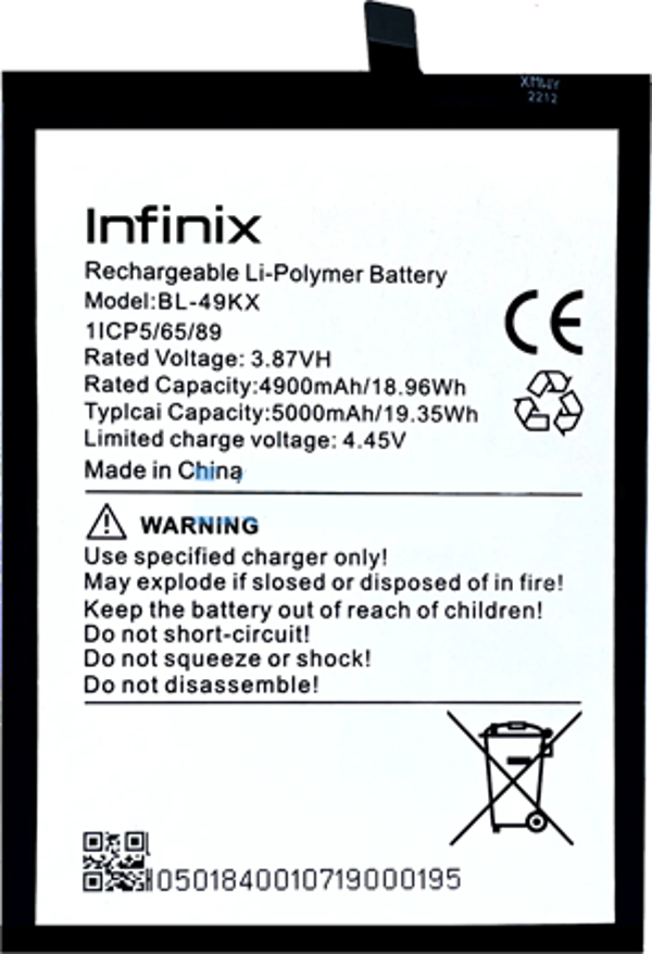 Infinix NOTE 11 Batarya Pil Sıfır Orijinal - Image 1