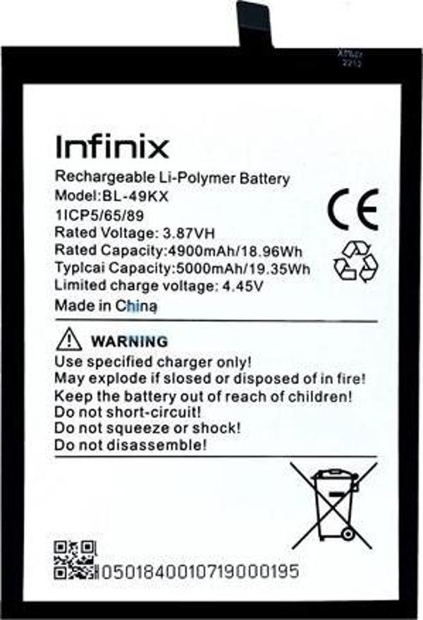 Infinix NOTE 12 Batarya Pil Sıfır Orijinal - Image 1