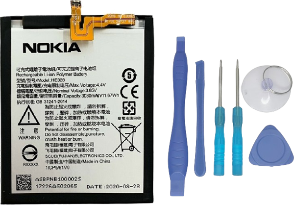 Nokia 8 Batarya Pil Sıfır Orijinal + TAMİR SETİ - Image 1