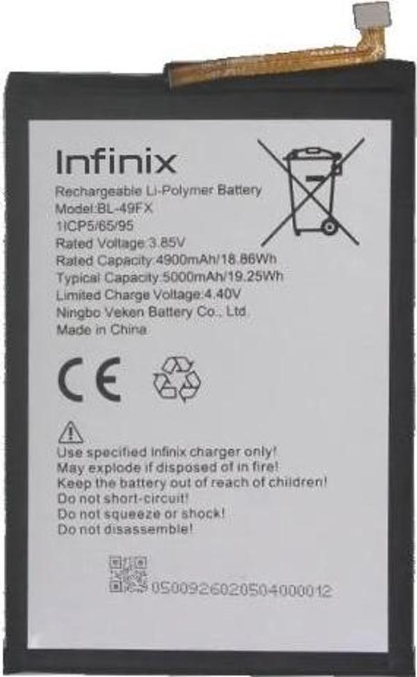 Infinix SMART 6 Batarya Pil Sıfır Orijinal - Image 1