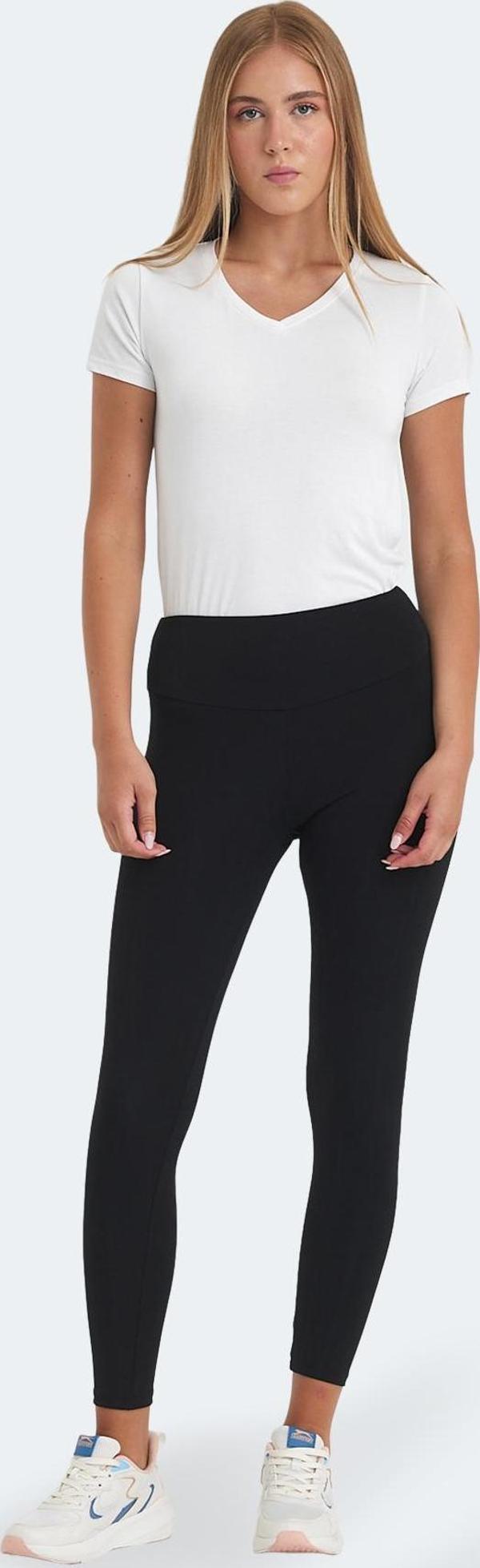 Slazenger KAMALA Kadın Tayt Siyah - Image 1