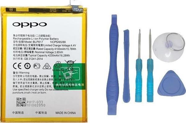 Oppo A15 - BLP817 - Batarya Pil Sıfır Orijinal + TAMİR SETİ - Image 1
