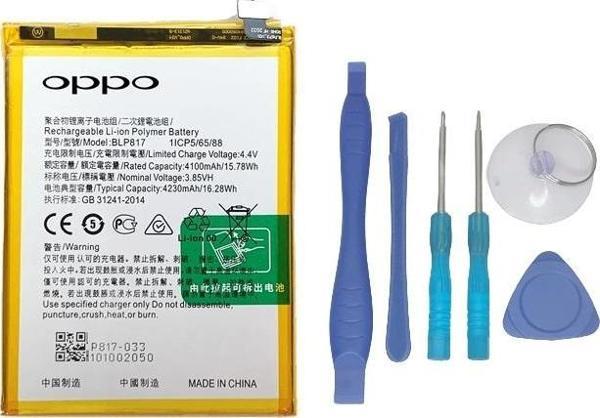 Oppo A16E - BLP817 -Batarya Pil Sıfır Orijinal + TAMİR SETİ - Image 1