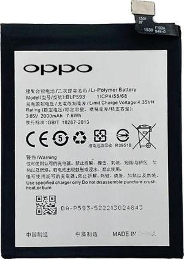 Oppo A31 - BLP593 - Batarya Pil Sıfır Orijinal - Image 1