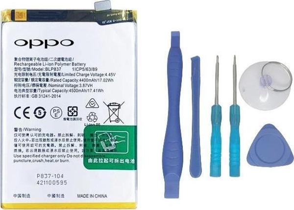 Oppo Realme 9 PRO PLUS -  Blp837 - Batarya Pil Sıfır Orijinal + TAMİR SETİ - Image 1