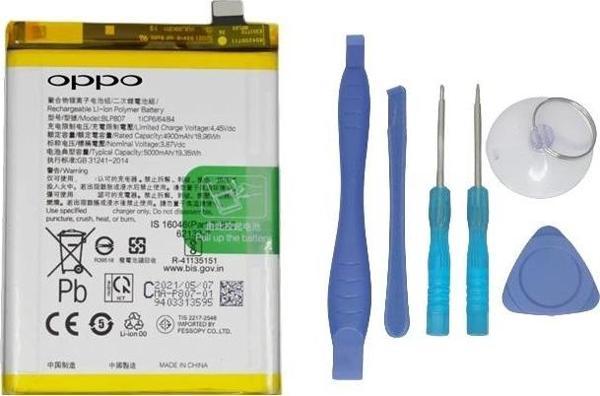 Oppo Realme V5 5g - Blp807 -  Batarya Pil Sıfır Orijinal + TAMİR SETİ - Image 1