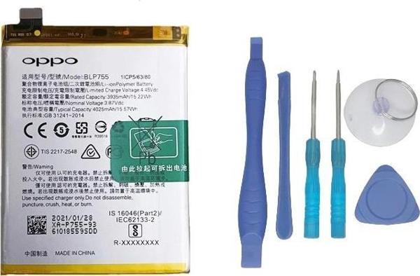 Oppo Reno 3 - BLP755 - Batarya Pil Sıfır Orijinal + TAMİR SETİ - Image 1