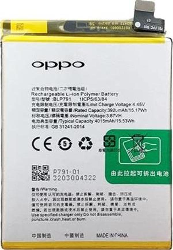 Oppo Reno 4 - BLP791 - Batarya Pil Sıfır Orijinal - Image 1