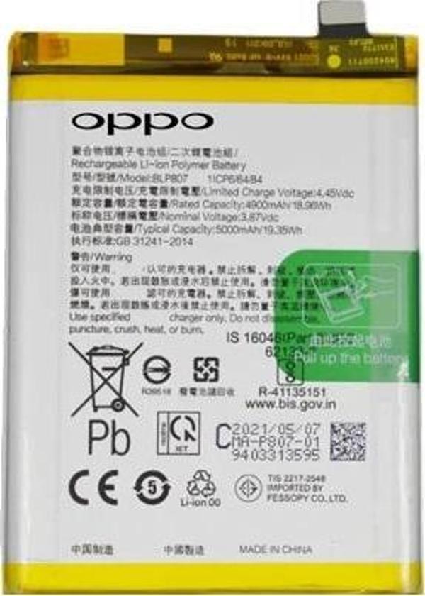 Oppo Realme Q2 - Blp807 - Batarya Pil Sıfır Orijinal - Image 1