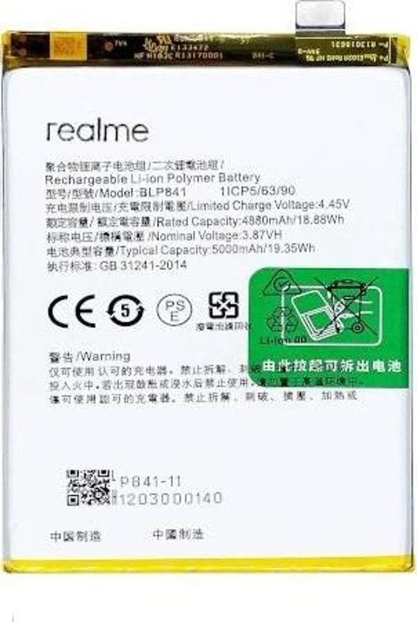 Oppo Realme Q3 5g - Blp841 -  Batarya Pil Sıfır Orijinal - Image 1