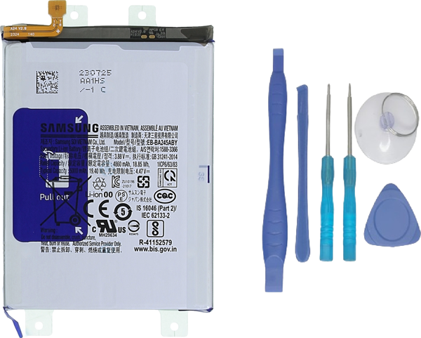Samsung Galaxy A24 - SM-A245 Batarya Pil Sıfır Orijinal + TAMİR SETİ - Image 1