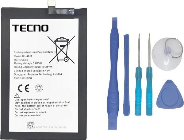 Tecno Camon 18 Batarya Pil Sıfır Orijinal + TAMİR SETİ - Image 1