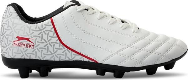 Slazenger HINO KR Erkek Çocuk Futbol Ayakkabı Beyaz / Siyah - Image 1