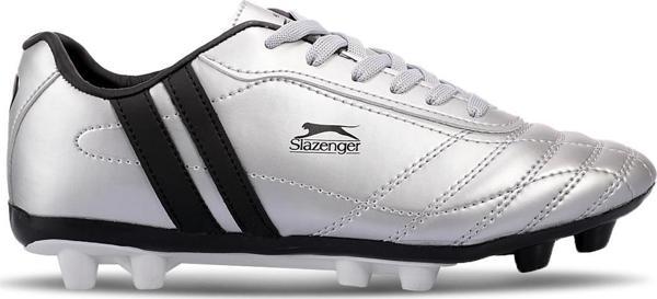 Slazenger HENRIK KR Erkek Çocuk Futbol Ayakkabı Gri / Siyah - Image 1