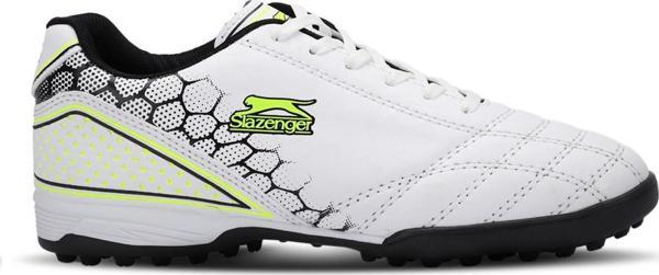 Slazenger DANGER I HS Erkek Çocuk Futbol Ayakkabı Beyaz / Yeşil - Image 1