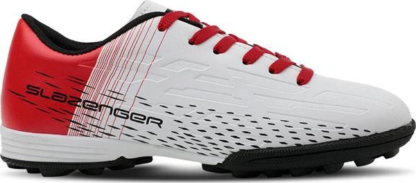 Slazenger SCORE I HS Erkek Futbol Ayakkabı Beyaz / Kırmızı - Image 1