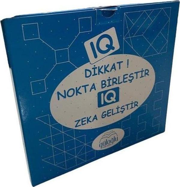 Dikkat! Nokta Birleştir IQ Zeka Geliştir Kutulu Set - 32 Oyun 18 Kart - Güloğlu - Image 1